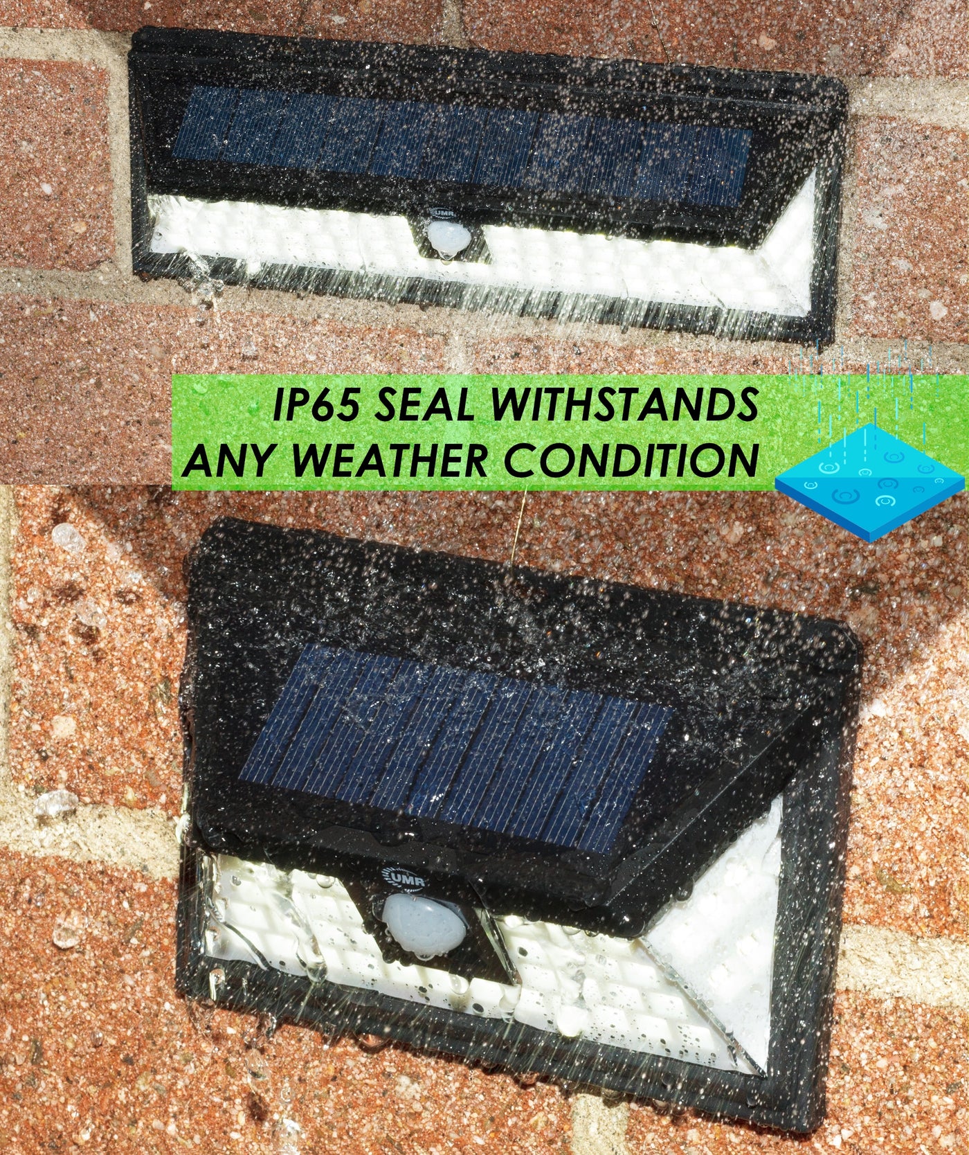 100 LED Solar Security Light with Motion Sensor