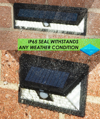100 LED Solar Security Light with Motion Sensor
