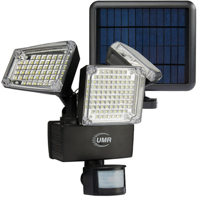 188 LED Triple-Head Motion Sensor Solar Security Light